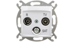 CARLA Gniazdo antenowe R-TV-SAT koncowe 1753-10