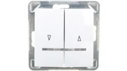 IMPRESJA Łącznik żaluzjowy z podświetleniem biały ŁP-7YS/m/00