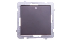 SONATA Łącznik podwójny czekoladowy metalik ŁP-11R/m/40