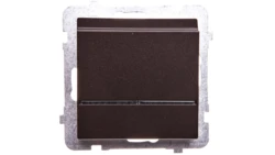SONATA Łącznik hotelowy z podświetleniem czekoladowy metalik ŁP-15RS/m/40