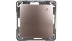 IMPRESJA Przycisk /światło/ tytan ŁP-5Y/m/23