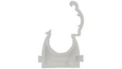 Uchwyt zamknięty do rur gładkich UZ 16 biały 68041 /100szt./