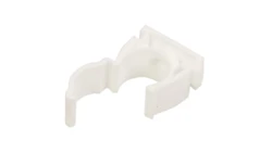 Uchwyt zamknięty do rur gładkich UZ 18 biały 68042 /100szt./