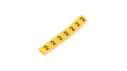 Oznacznik przewodów OZ-0/2 żółty E04ZP-01020100300 /100szt./