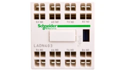 Styk pomocniczy 4Z montaż czołowy LADN403
