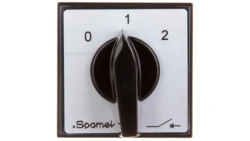 Łącznik krzywkowy 0-1-2 16A 1P do wbudowania ŁK16R-1.8318P03