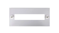 Osłona metalowa z wycięciem dla aparatury modułowej 400x150mm BPZ-FP-400/150-45 286678