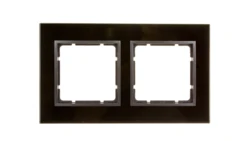 Berker B.7 Ramka podwójna szklana antracyt 10126616