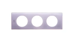 CELIANE Ramka potrójna stal niedz. Poziomy i pionowy 069103
