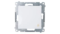 Simon 54 Łącznik krzyżowy biały DW7A.01/11