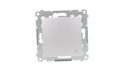 Simon 54 Łącznik krzyżowy, szybkozłącza, srebrny mat DW7.01/43