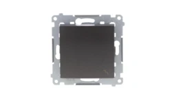 Simon 54 Łącznik schodowy, szybkozłącza, antracyt DW6.01/48