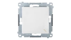 Simon 54 Łącznik schodowy, szybkozłącza, biały DW6.01/11