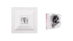 Oprawa awaryjna 3W 1h IP41 Ikl. LOVATO NC jednozadaniowa LVNC/3W/C/1/SE/X/WH