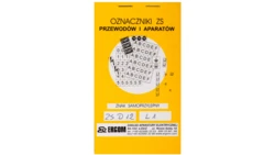 Znaki samoprzylepne ZS D12/L1 E04ZP-02030400500