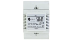 Transformator 1-fazowy modułowy bezpieczeństwa PSS 63 230/ 12V 5,2A, na szynę DIN, IP30, Ta 40, 16012-9976