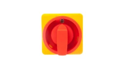 Łącznik krzywkowy 0-1 16A 3P do wbudowania żółto-czerwony SK16-2.8211P08