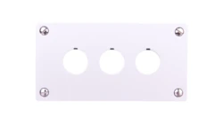 Płyta czołowa do montażu podtynkowego 3-otwory 22mm M22-E3 216544