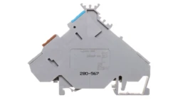 Złączka 0,08-2,5mm2 szary 20A DIN 35mm 280-567 /20szt./