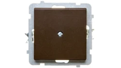 SONATA Zaślepka czekoladowy metalik Z-1R/m/40