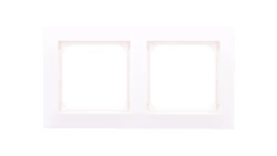IMPRESJA Ramka podwójna ecru R-2Y/27