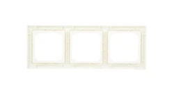 AS Ramka potrójna do łączników IP44 ecru RH-3G/27