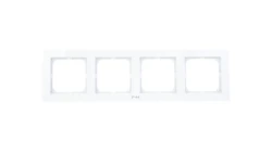 AS Ramka poczwórna do łączników IP44 biała RH-4G/00