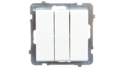 SONATA Łącznik potrójny ecru ŁP-13R/m/27