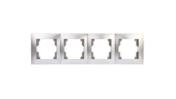 CARLA Ramka poczwórna srebrna 1774-06
