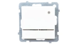 SONATA Łącznik krzyżowy z podświetleniem ecru ŁP-4RS/m/27