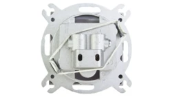 IMPRESJA Gniazdo antenowe RTV końcowe 2,5-3dB tytan GPA-YK/m/23