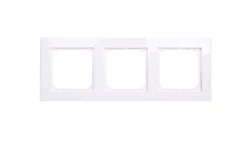 SONATA Ramka potrójna ecru R-3R/27