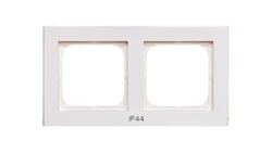 SONATA Ramka podwójna do łączników IP44 ecru RH-2R/27