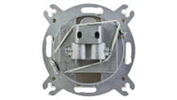 IMPRESJA Gniazdo antenowe RTV-SAT przelotowe ecru GPA-YSP/m/27