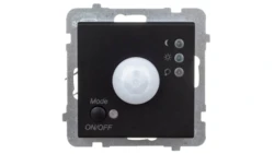 SONATA Elektroniczny czujnik ruchu czarny metalik ŁP-16R/m/33