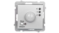 SONATA Elektroniczny czujnik ruchu srebro mat ŁP-16R/m/38