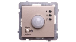 SONATA Elektroniczny czujnik ruchu szampański złoty ŁP-16R/m/39