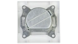 Gniazdo antenowe Asfora TV-SAT przelotowe 8dB białe z ramką EPH3400321