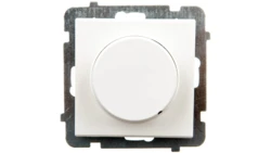 SONATA Ściemniacz przyciskowo-obrotowy /żarowy i halogenowy/ ecru ŁP-8R/m/27