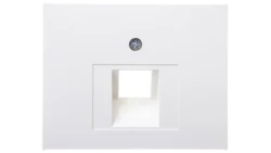 K.1 Element centralny do gniazda UAE RJ11 RJ12 RJ45 kat.3, 5e, 6 45st śnieżnobiały 14077009