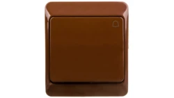 Hermes łącznik przycisk hermetyczny dzwonek 10A IP44 brązowy 0337-06