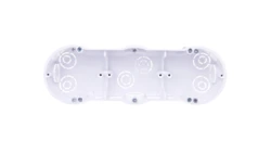 Puszka podtynkowa potrójna 60mm regips biała PKw-3 13.73