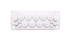 Przepust membranowy szary P-MB17 34.717