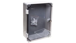 Obudowa 400x300x166mm IP65 z płytą montażową transparentna UNIbox Uni-1/T 43.11