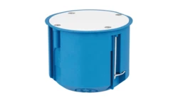 Puszka podtynkowa 70mm regips niebieska z pokrywą PV70 32150203 /12szt./