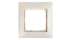 Simon 54 Premium Ramka pojedyncza kremowa DR1/41