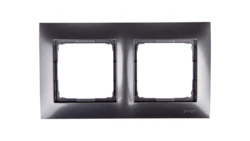 Simon 54 Premium Ramka podwójna antracyt /do karton-gips/ DRK2/48