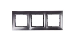 Simon 54 Premium Ramka potrójna antracyt /do karton-gips/ DRK3/48