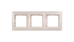 Simon 54 Premium Ramka potrójna kremowa /do karton-gips/ DRK3/41