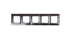 Simon 54 Premium Ramka pięciokrotna antracyt DR5/48